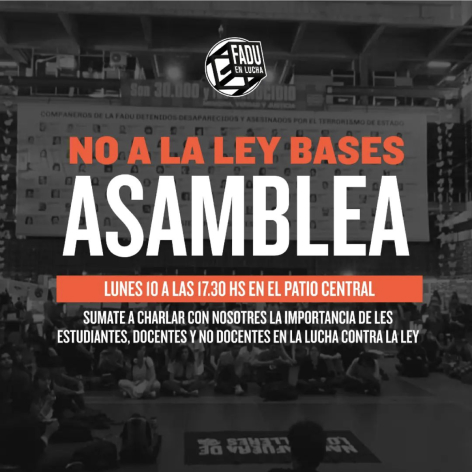 No a la ley bases